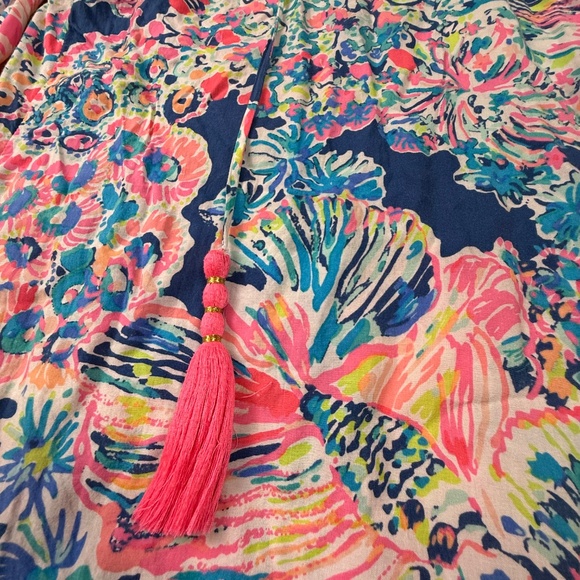 Lilly Pulitzer Willa Tunic Dress in Indigo Gyspea, Size small, Boho, Preppy - Picture 4 of 13